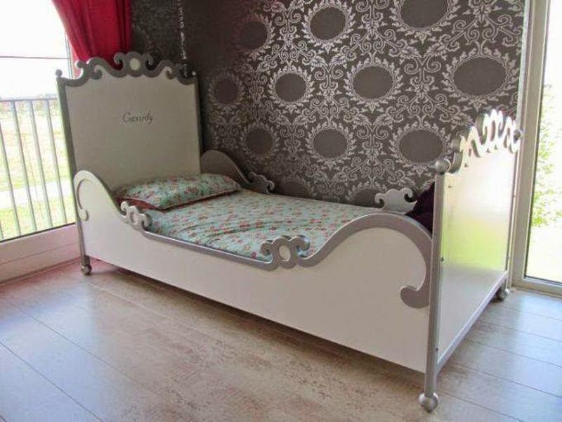 prinsessenbedden Kinderbed DIANA barok bed