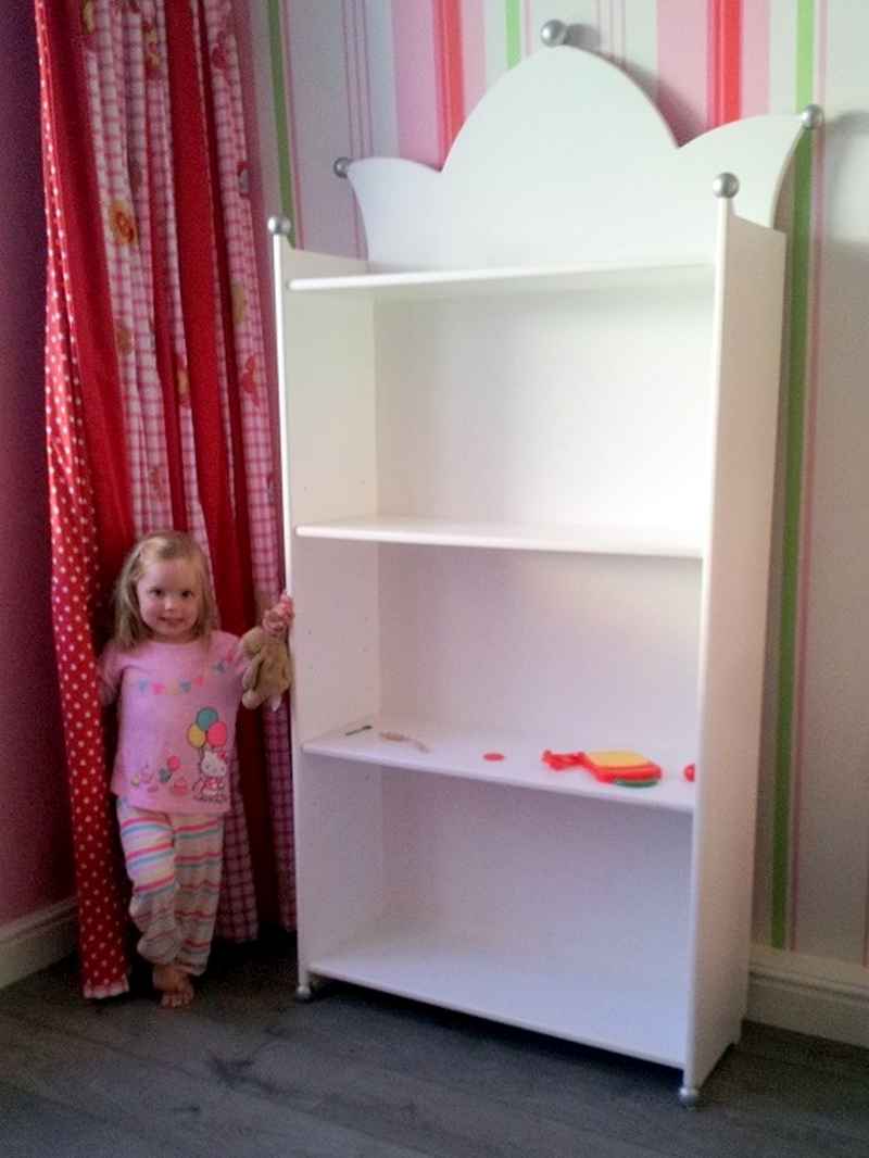 NOA crown-themed child bookcase WildKidzz voor de kinderkamer: betaalbare