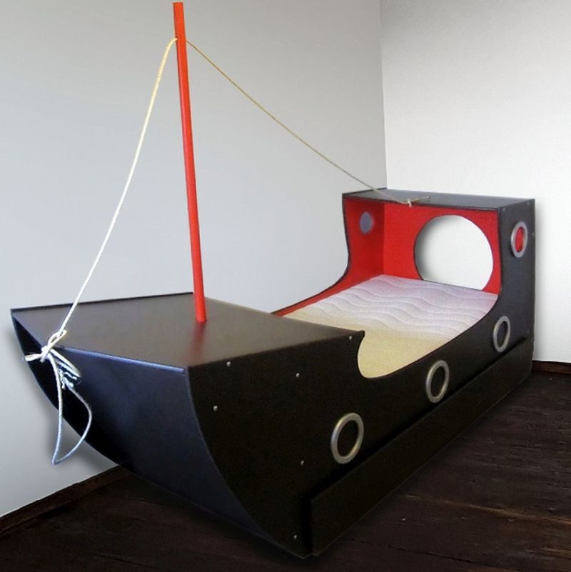 Kinderbed COLUMBUS boat bed